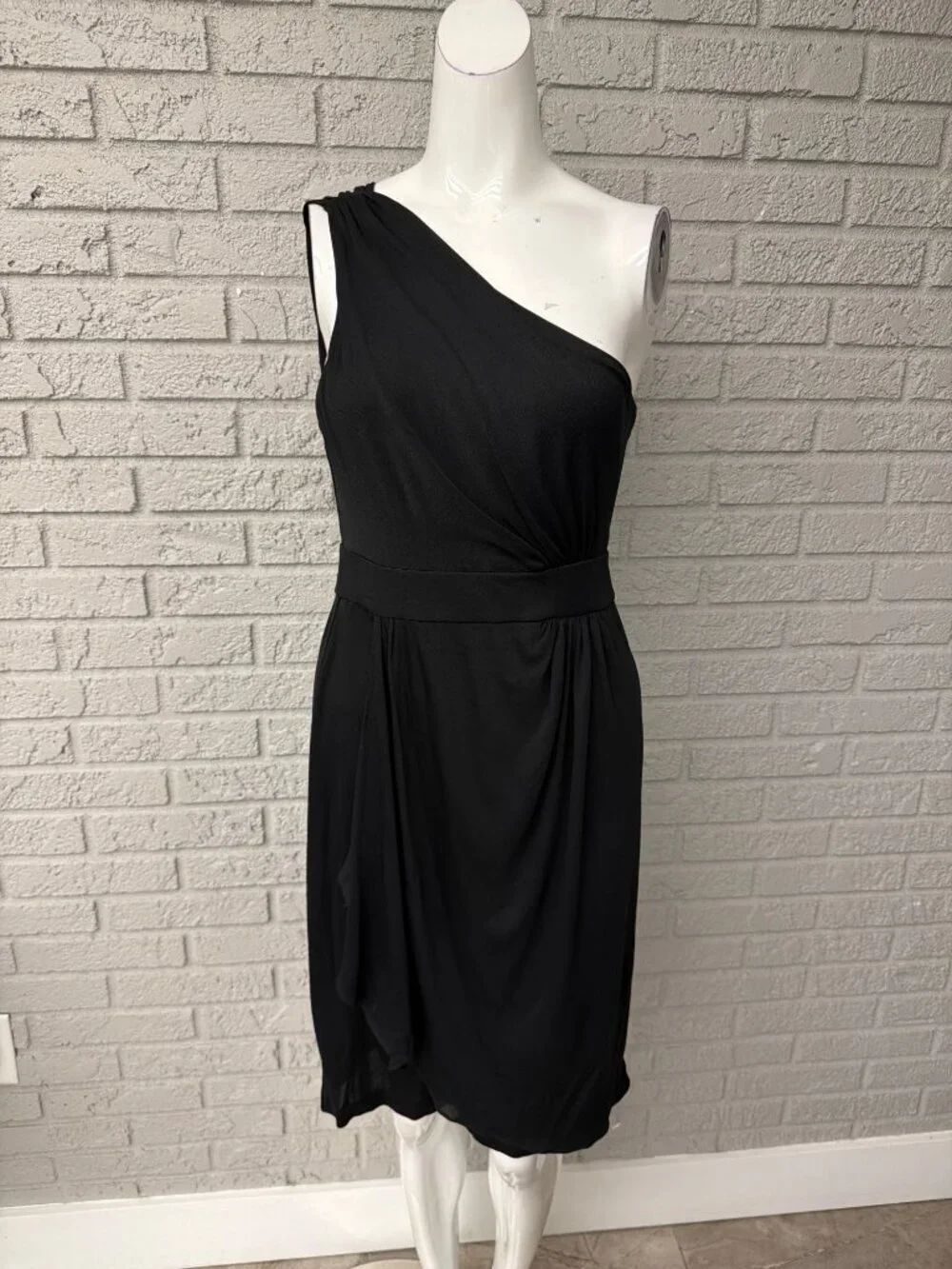Diane Von Furstenberg Epana One Shoulder Dress Size 10